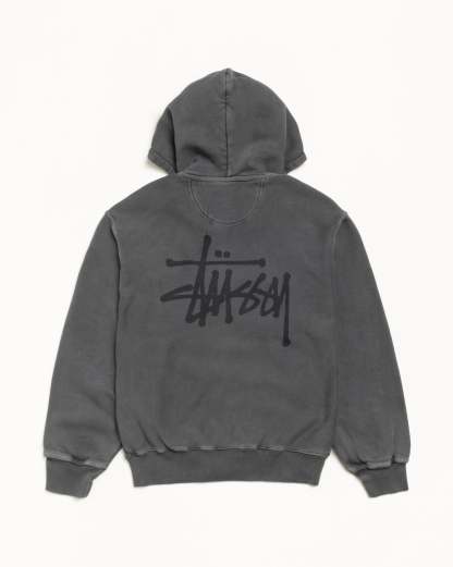 BASIC ZIP HOODIE PIGMENT DYED