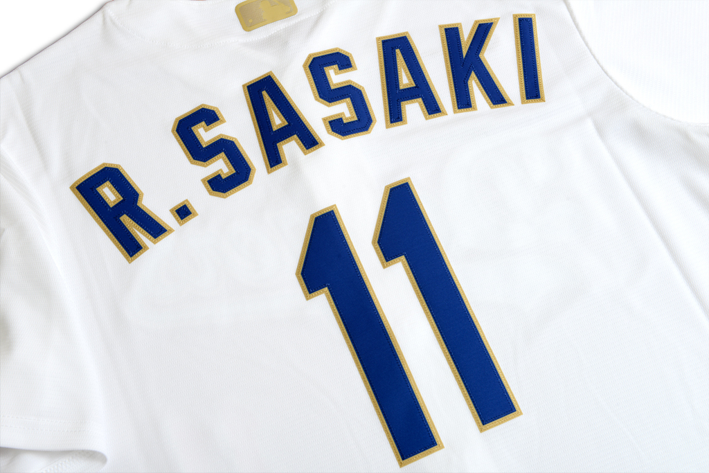 Los Angeles Dodgers Roki Sasaki 2026 Gold Collection Stadium Jersey