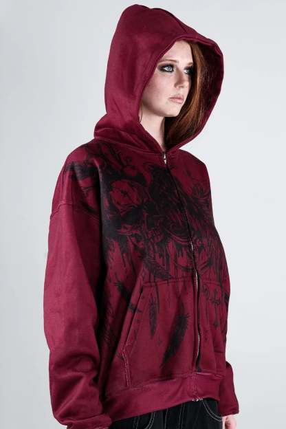Slate Zip Hoodie