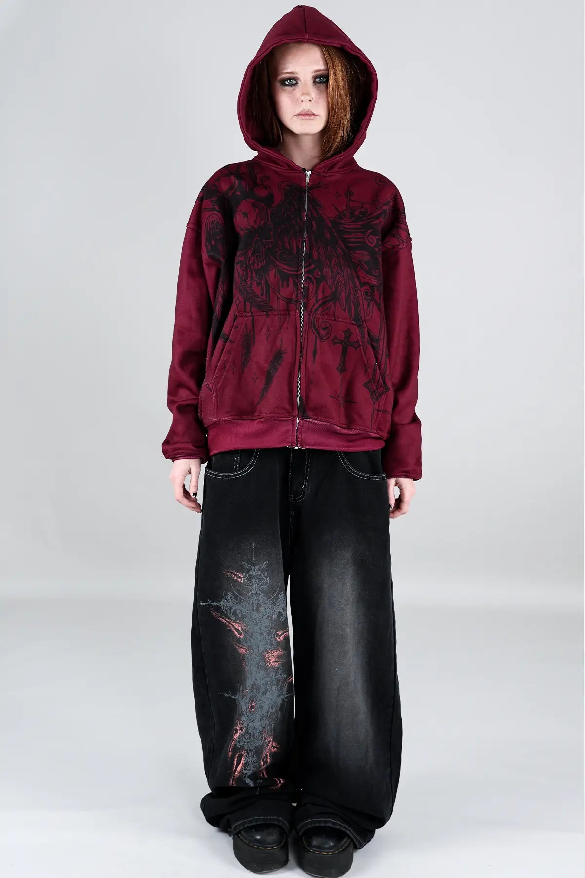 Slate Zip Hoodie