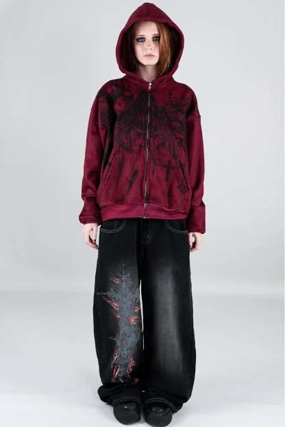 Slate Zip Hoodie