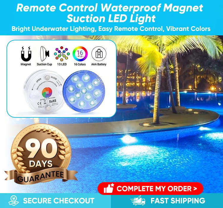 🔥LAST DAY 70% OFF💥Submersible LED Pool Lights