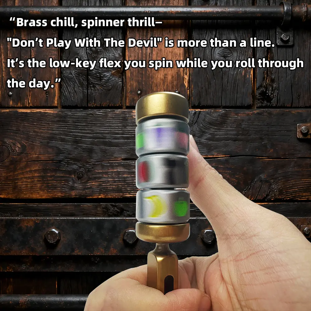 New EDC Lucky Stress-relief Finger Spinner