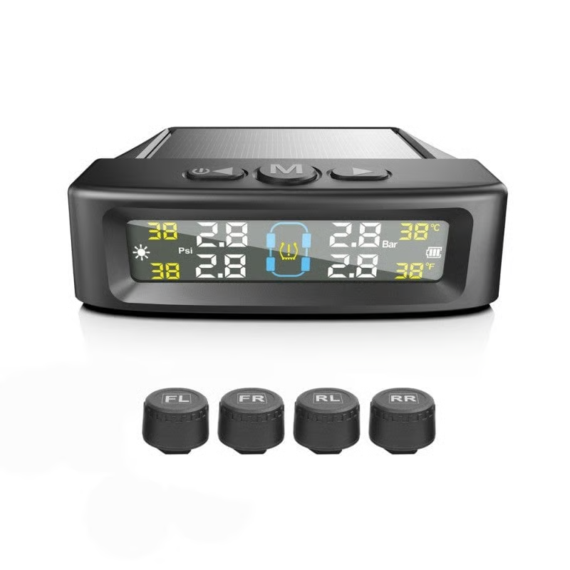 Solar Trailer Tire Pressure Monitoring System