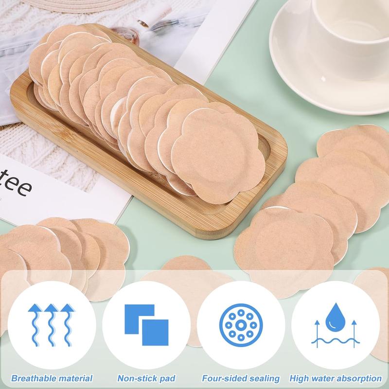 Almost Gone-💥50pcs Pack Wrap for Belly Button, Self-Adhesive  Patches Cover Patch Organic Disposable Spunlace Cloth Highly Absorbent Pad with Cotton, Oil Not Included (Skin Color)