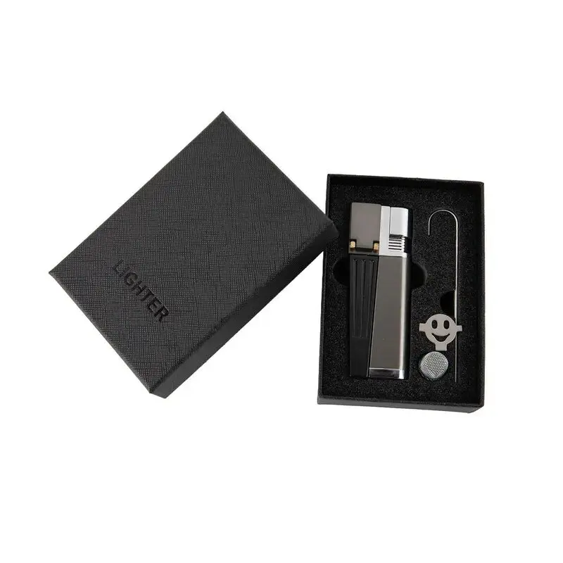 Vintage Mechanical Metal Lighter - Steampunk Rotatable & Foldable Igniter | Retro Desk Decor | Unique Men's Gift