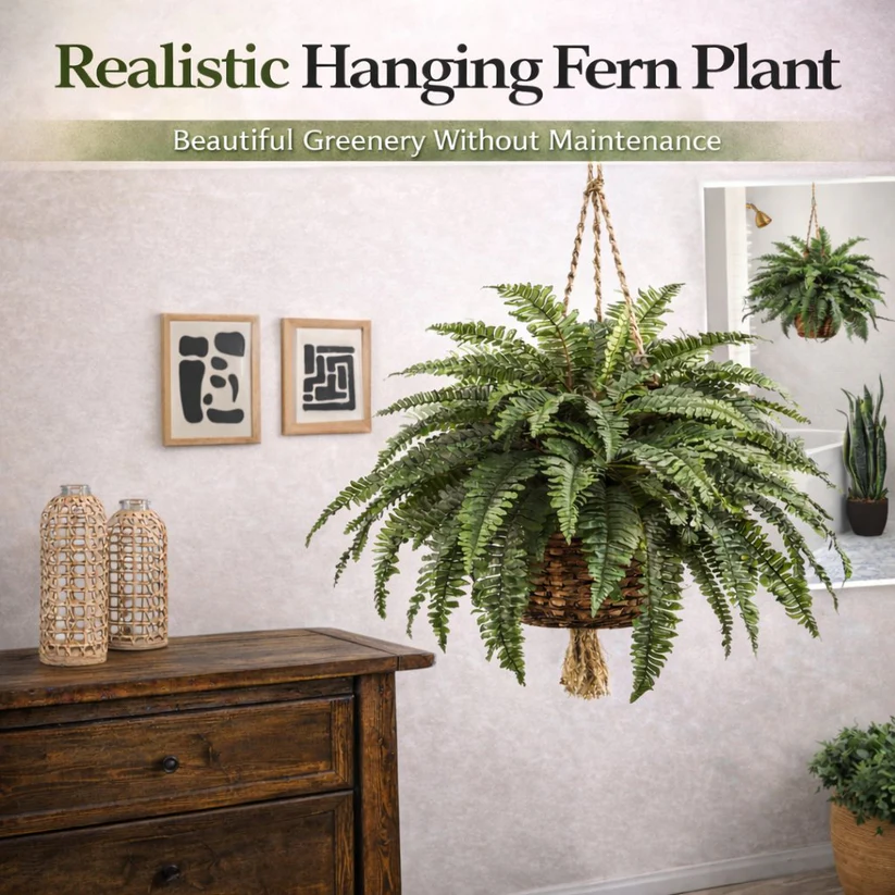 🔥Last Day 75% OFF--🌿UV Resistant Lifelike Artificial Boston Fern