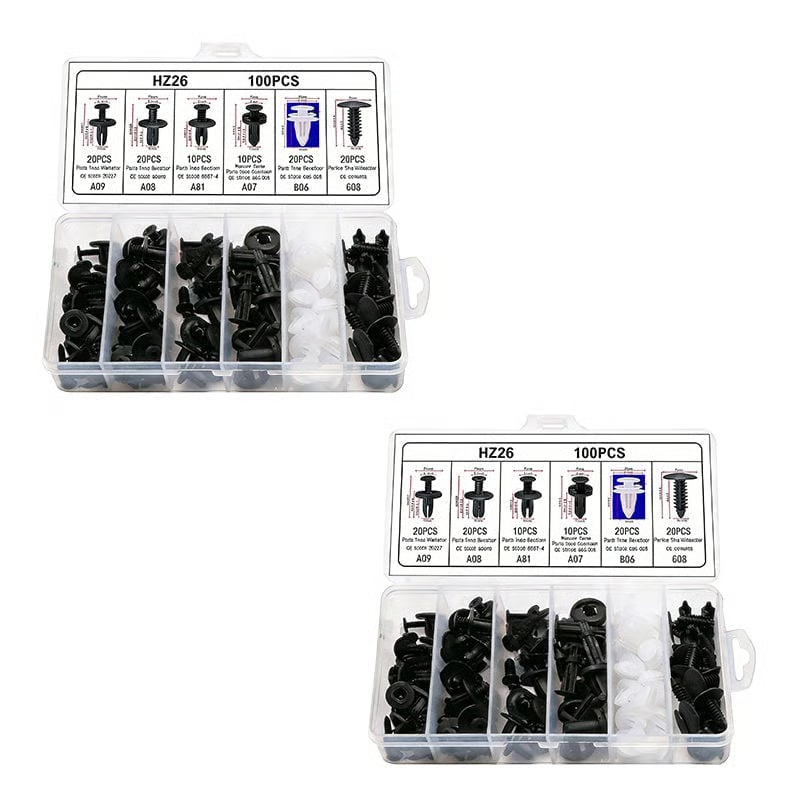 Car Bumper Retainer Clips Set