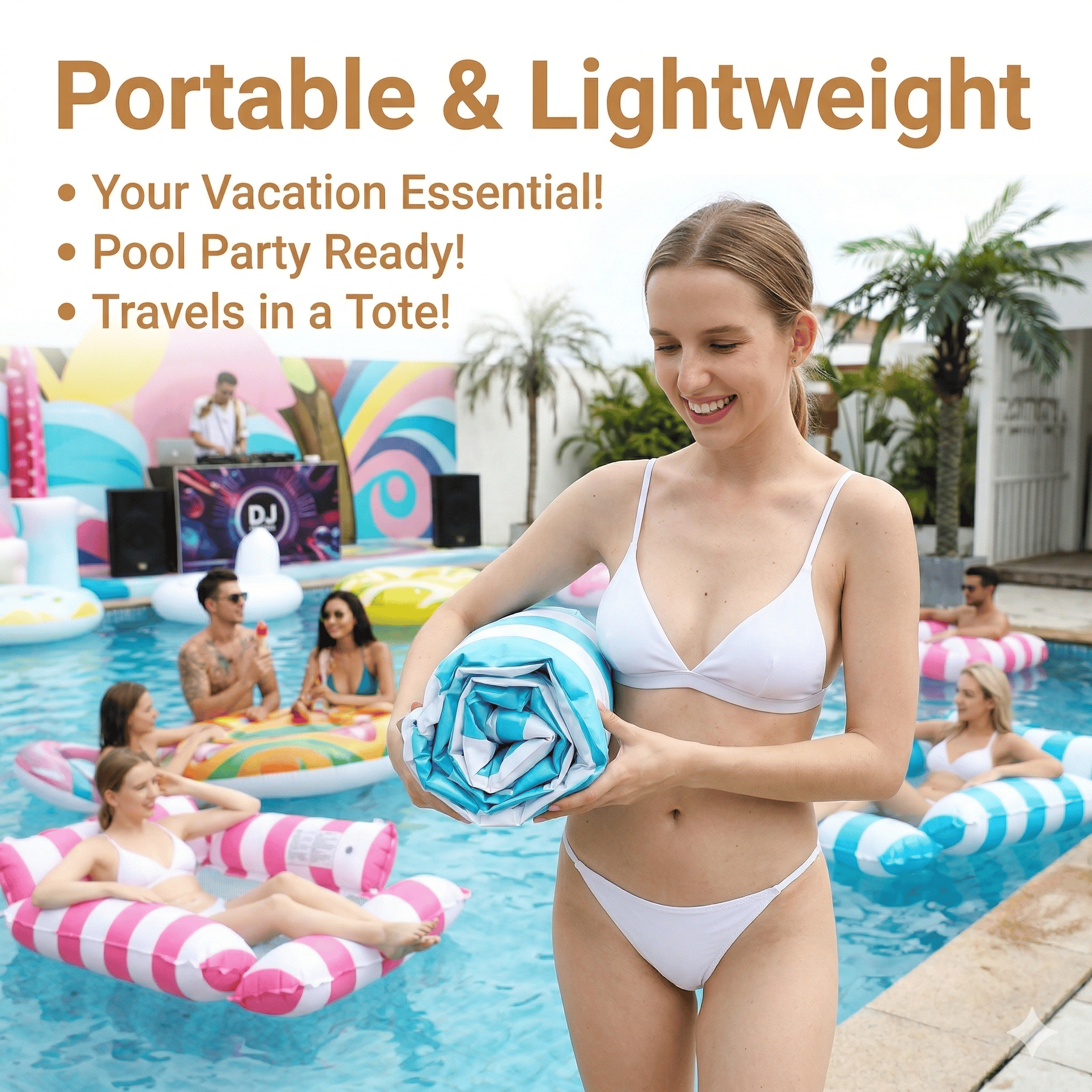 🌊🌊Last Day Promotion 60% OFF-🔥🔥Pool Hammocks & Lounge Chairs