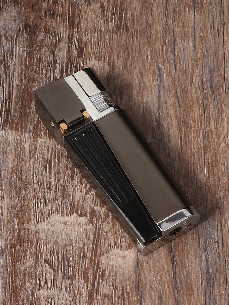 Vintage Mechanical Metal Lighter - Steampunk Rotatable & Foldable Igniter | Retro Desk Decor | Unique Men's Gift