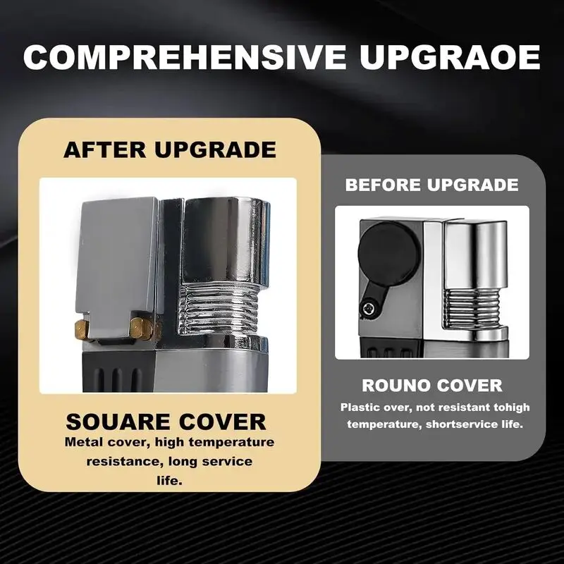 Vintage Mechanical Metal Lighter - Steampunk Rotatable & Foldable Igniter | Retro Desk Decor | Unique Men's Gift