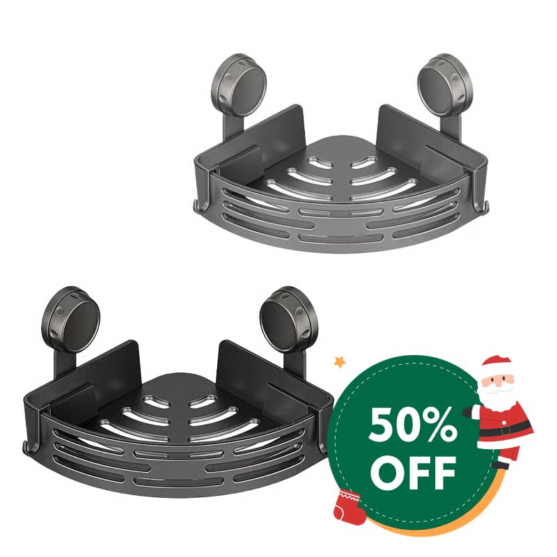 Triangle Suction Cup Shower Caddy