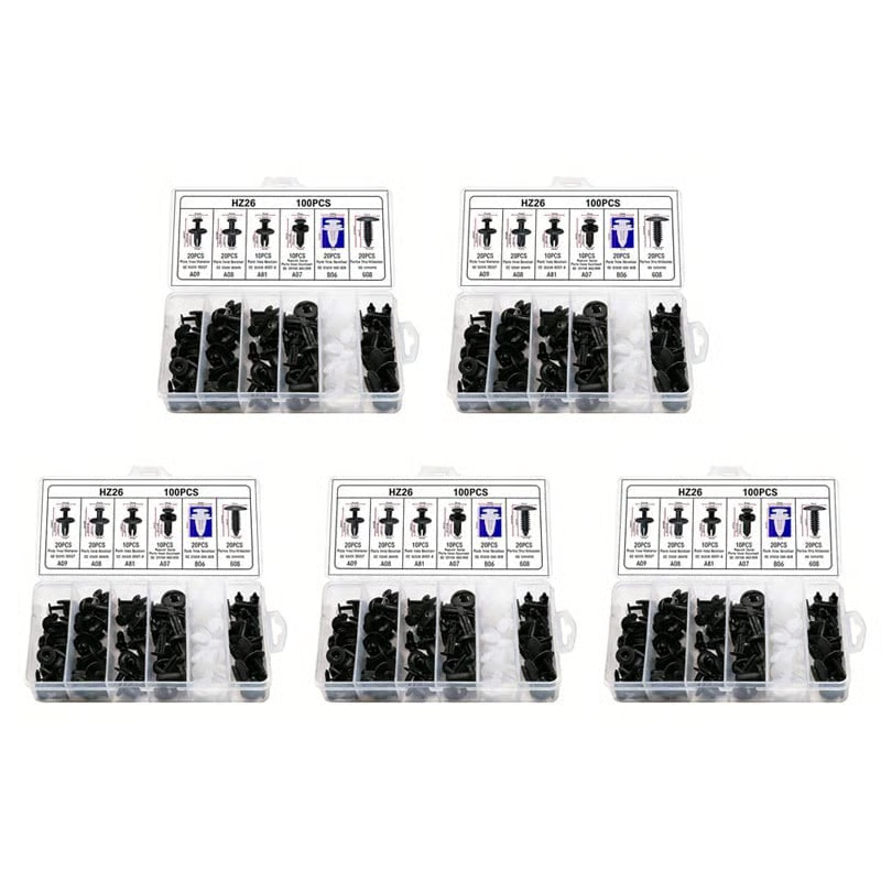 Car Bumper Retainer Clips Set