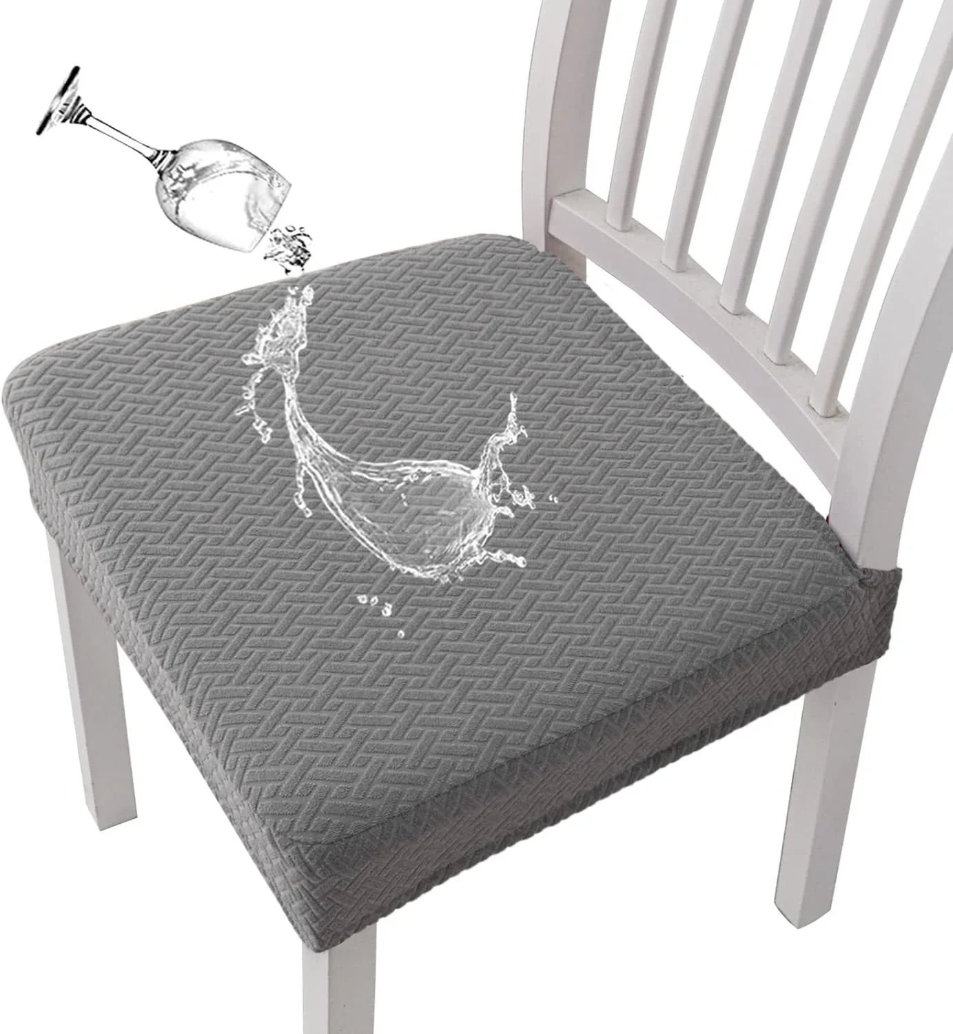 🔥 Waterproof Jacquard Chair Covers! Durable, Stylish & Easy-Clean 🪑