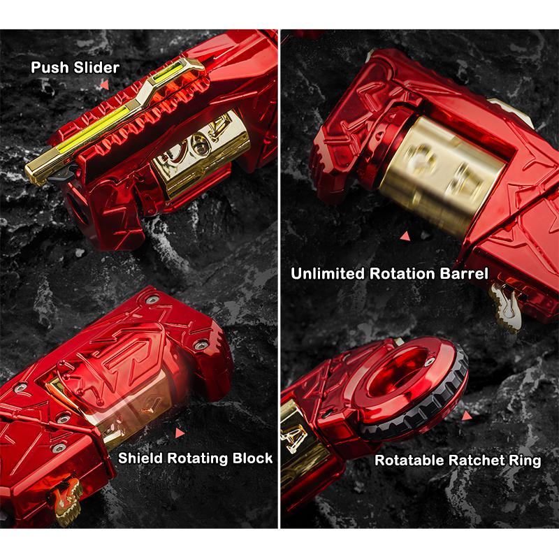 7 In 1 Agent Metal Fidget Blaster Heavyweight Pocket Toy Viral Fidget Toy, ADHD Tool, Asmr Toy, Ideal Gifts And Collections, Multiple Gameplay, Smooth Bearing 7 In 1 Agent Metal Fidget Blaster Heavyweight Pocket Toy Viral Fidget Toy, ADHD Tool, Asmr Toy, Ideal Gifts And Collections, Multiple Gameplay, Smooth Bearing