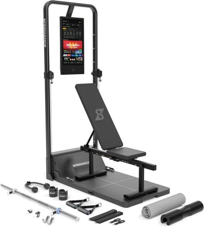 Home Gym, Smart AI-Powered Multi-Functional Smith Machine for Full Body Strength Training, All-in-one Gym Equipment, Digital Weight System, Workout Station, Squat Rack, Gym Monster 2