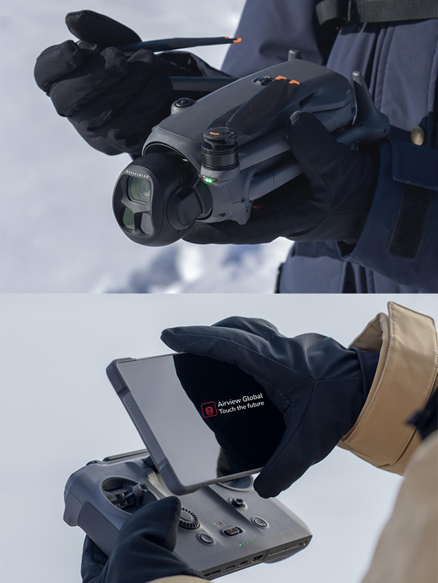 AirView Pro 4 Tripple Camera &ndash; Next-Gen Drone for Beginners with Professional Power