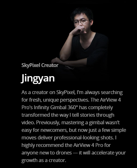 AirView Pro 4 Tripple Camera &ndash; Next-Gen Drone for Beginners with Professional Power