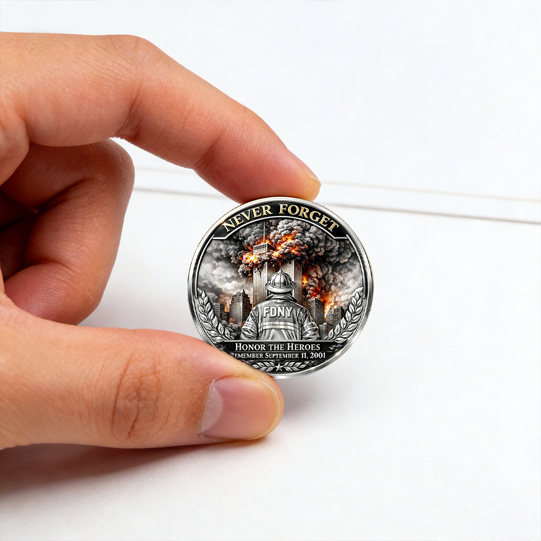 ❤️Last Day 60% OFF -9/11 Never Forget -25th Anniversary Commemorative Coin