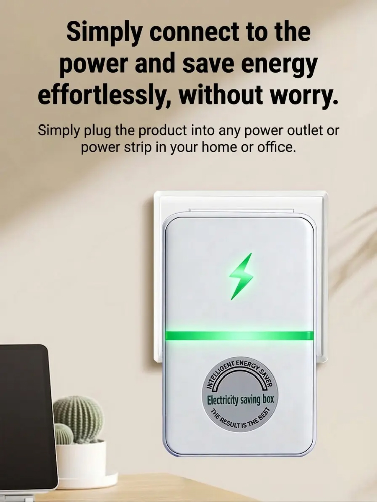 ⚡ Stop Overpaying for Power – Save Up to 80% with Smart Energy Tech ✅ Certified • Plug & Play • 100% Money-Back Guarantee
