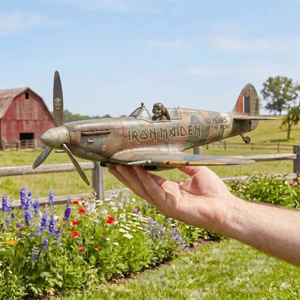 🔥LAST DAY 50% OFF - Heavy Metal 50th Anniversary Commemorative Garden Wind Spinner💀🎸