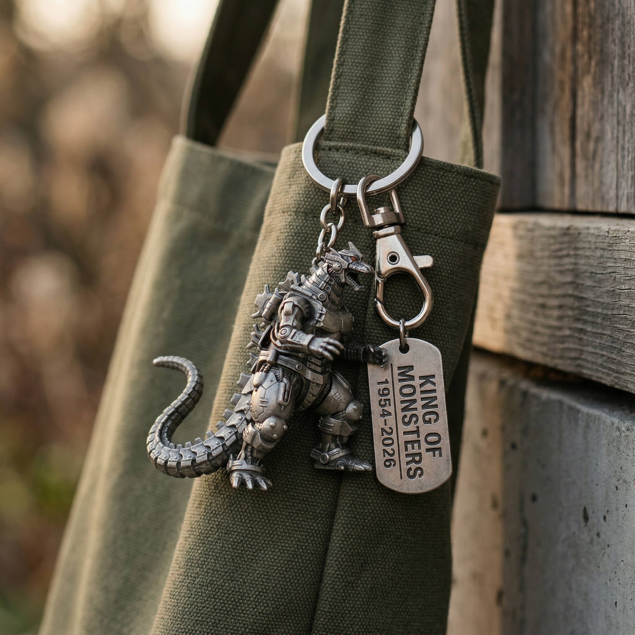 🔥LAST DAY 49 % OFF🔥King of Monsters 72th Anniversary keychain