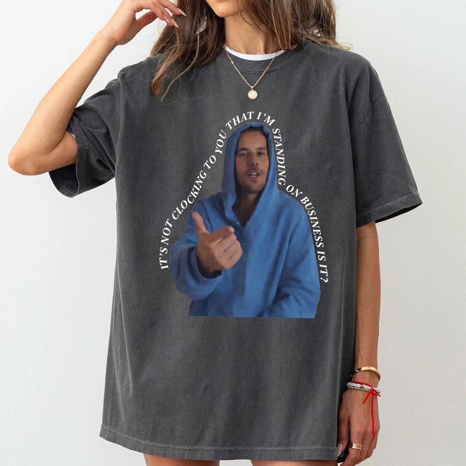 It’s Not Clocking To You Shirt, Funny Bieber Meme Gift, Retro Justin Bieber Swag Shirt, BieberChella Shirt