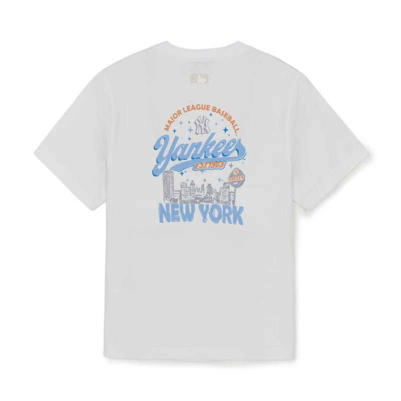 MLB Kaos Logo Seri Huruf, Unisex '"COD '" M-238 Ada 2 Pilihan Warna