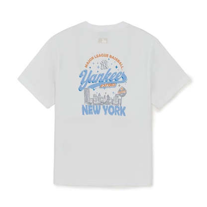MLB Kaos Logo Seri Huruf, Unisex '"COD '" M-238 Ada 2 Pilihan Warna