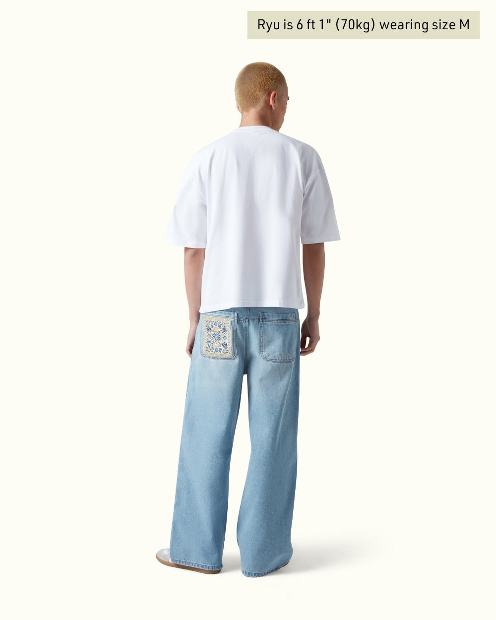 Rug Patchwork Denim-MOSSCIU