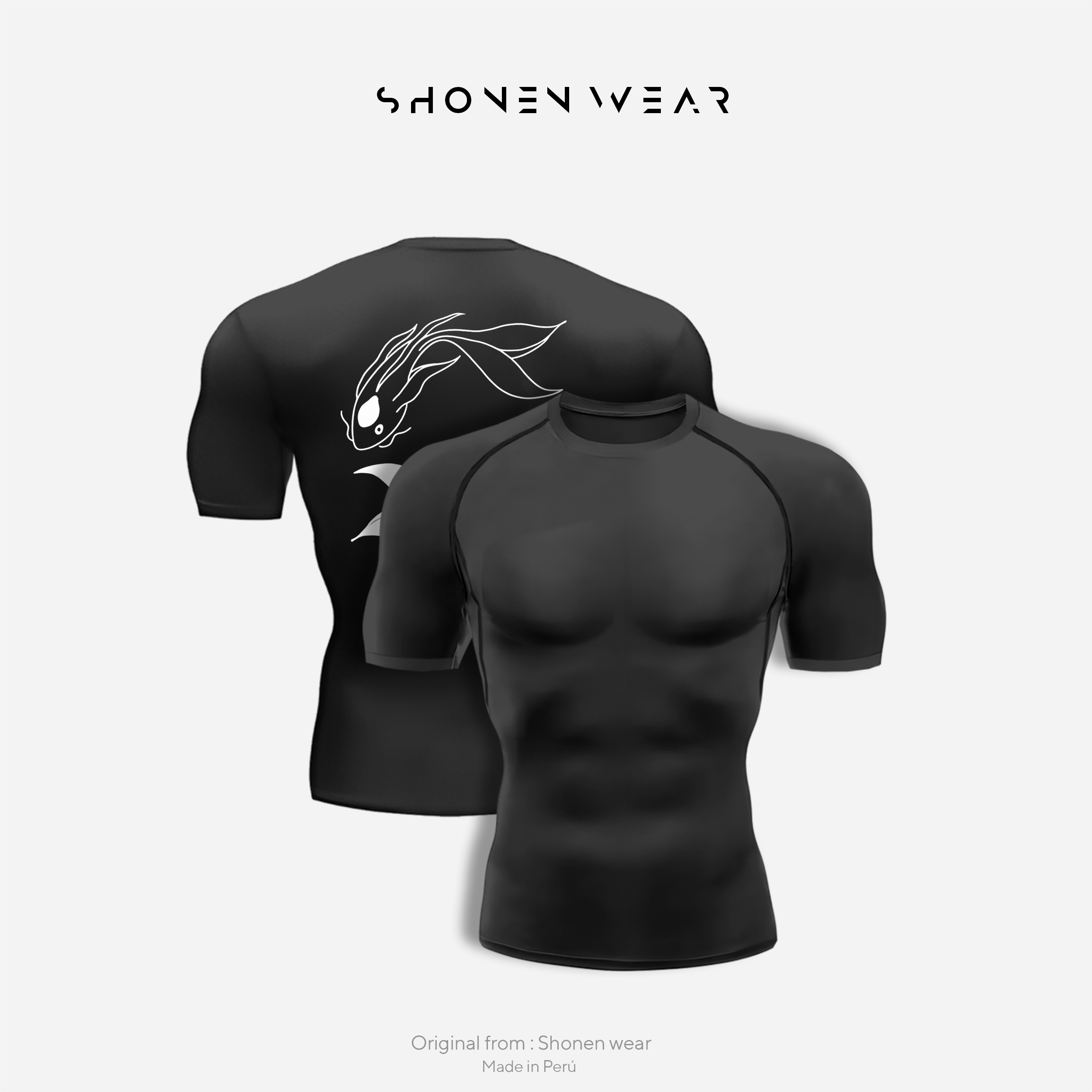 Compression t-shirt / Suguru Geto-MOSSCIU