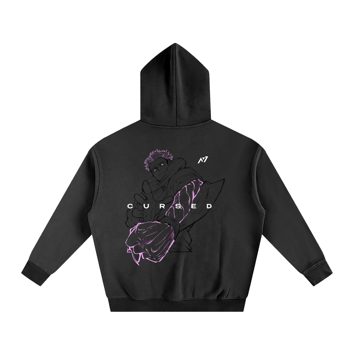 CURSED. Streetwear Hoodie-MOSSCIU