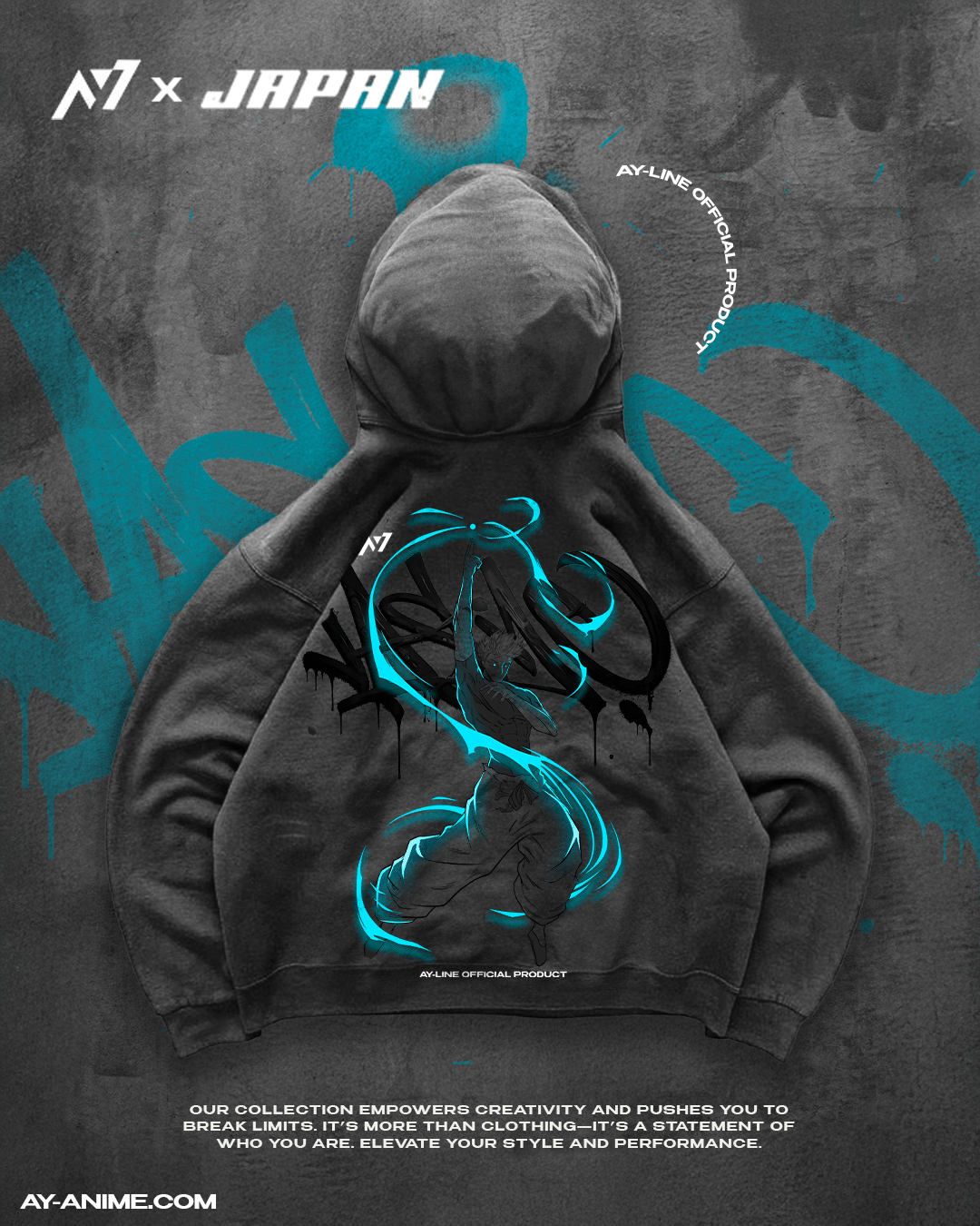 The Honored One 4.0 Streetwear Hoodie-MOSSCIU