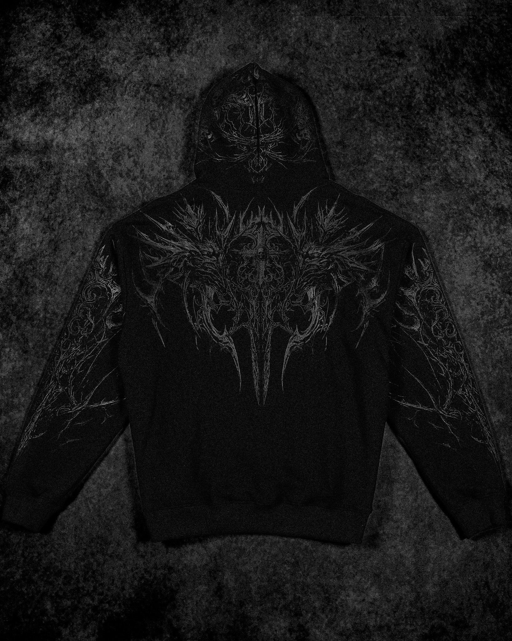 ABYSSWALKER OVERSIZED PULLOVER HOODIE