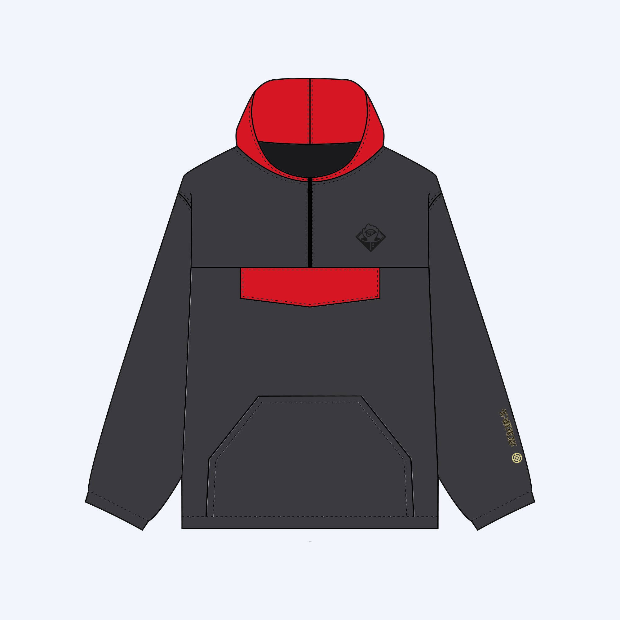 JUJUTSU KAISEN Yuji Itadori Windbreaker-MOSSCIU