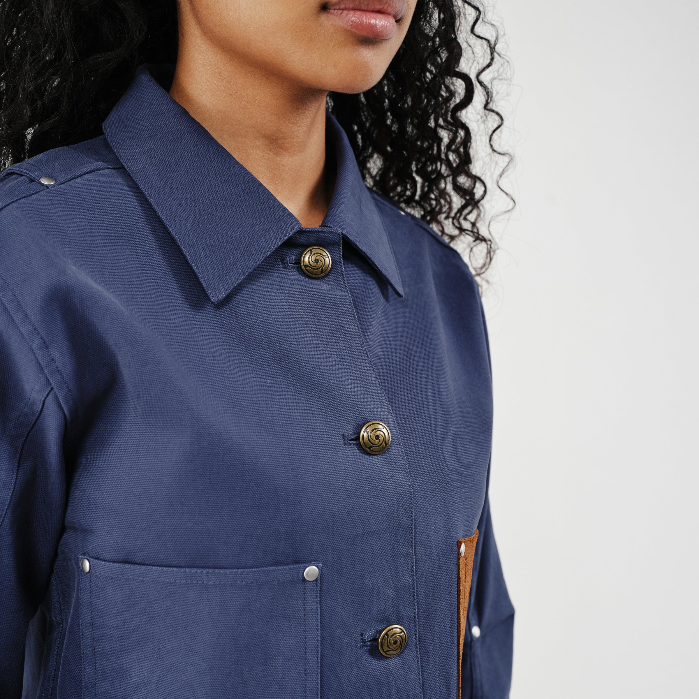 JUJUTSU KAISEN Subtitle Nobara Workwear Jacket-MOSSCIU