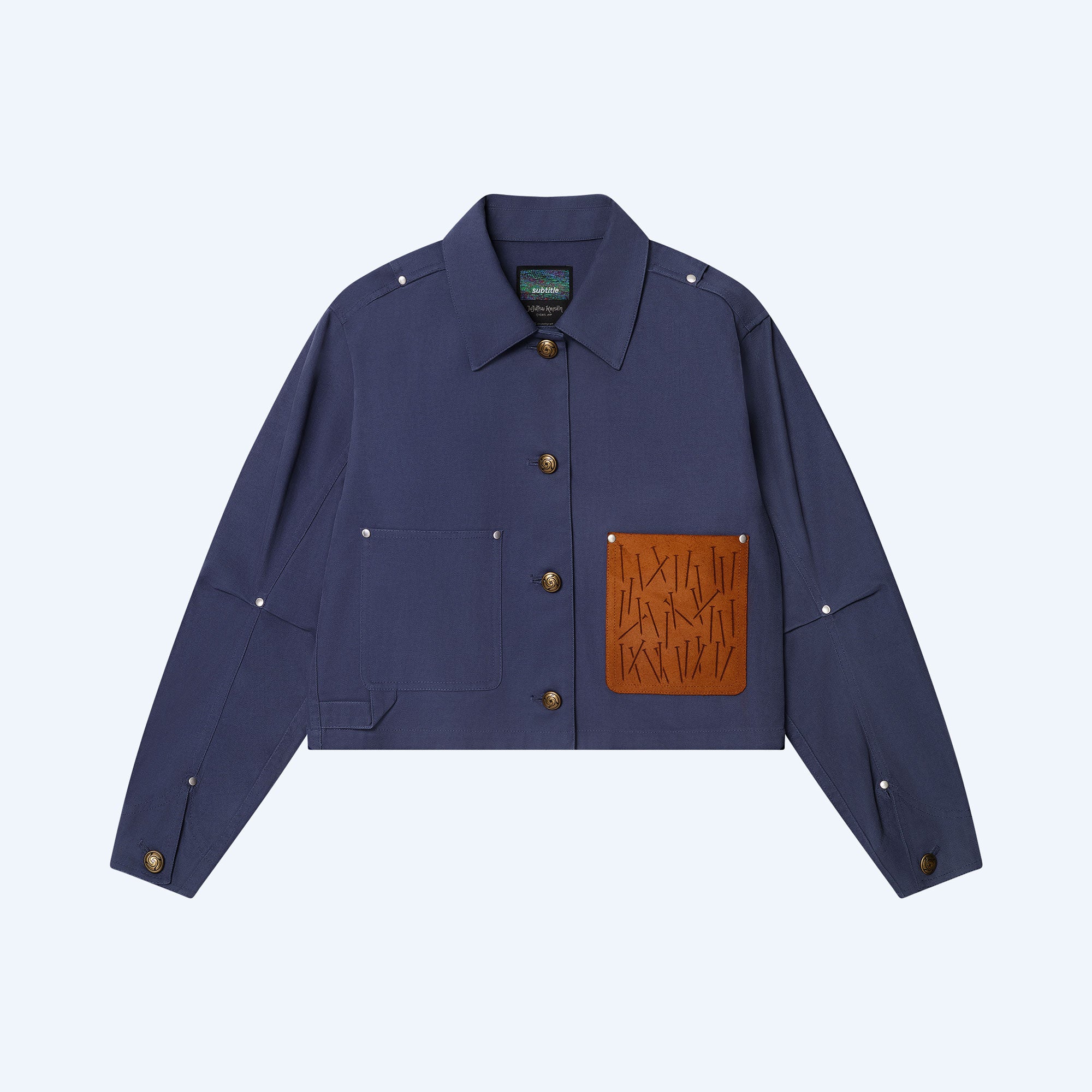 JUJUTSU KAISEN Subtitle Nobara Workwear Jacket-MOSSCIU