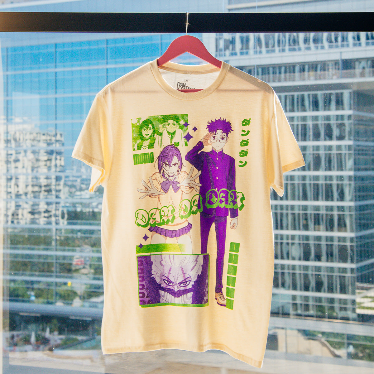 DAN DA DAN Okarun and Momo Glow T-Shirt-MOSSCIU