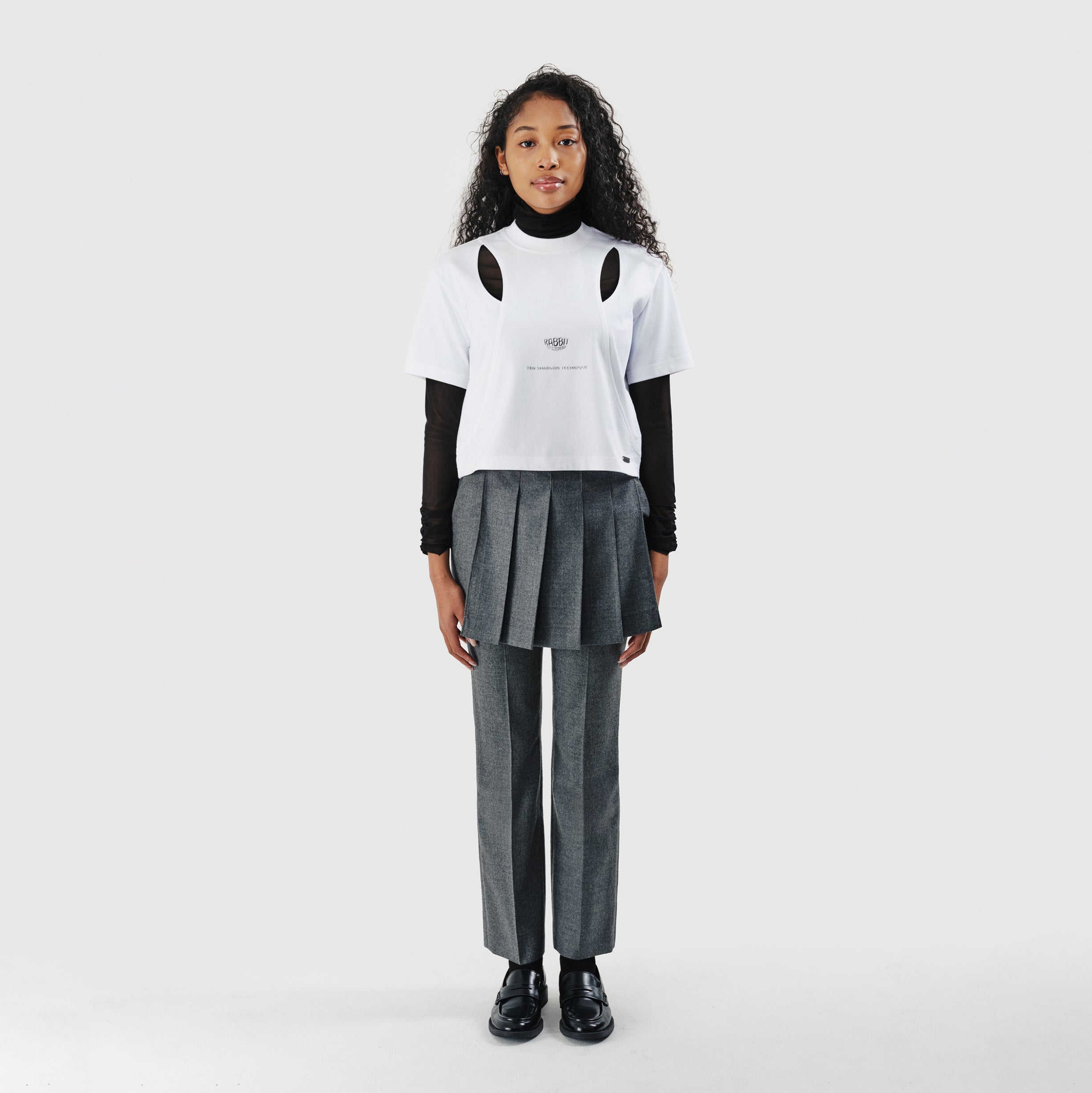 JUJUTSU KAISEN Subtitle Megumi Rabbit Stampede T-shirt-MOSSCIU