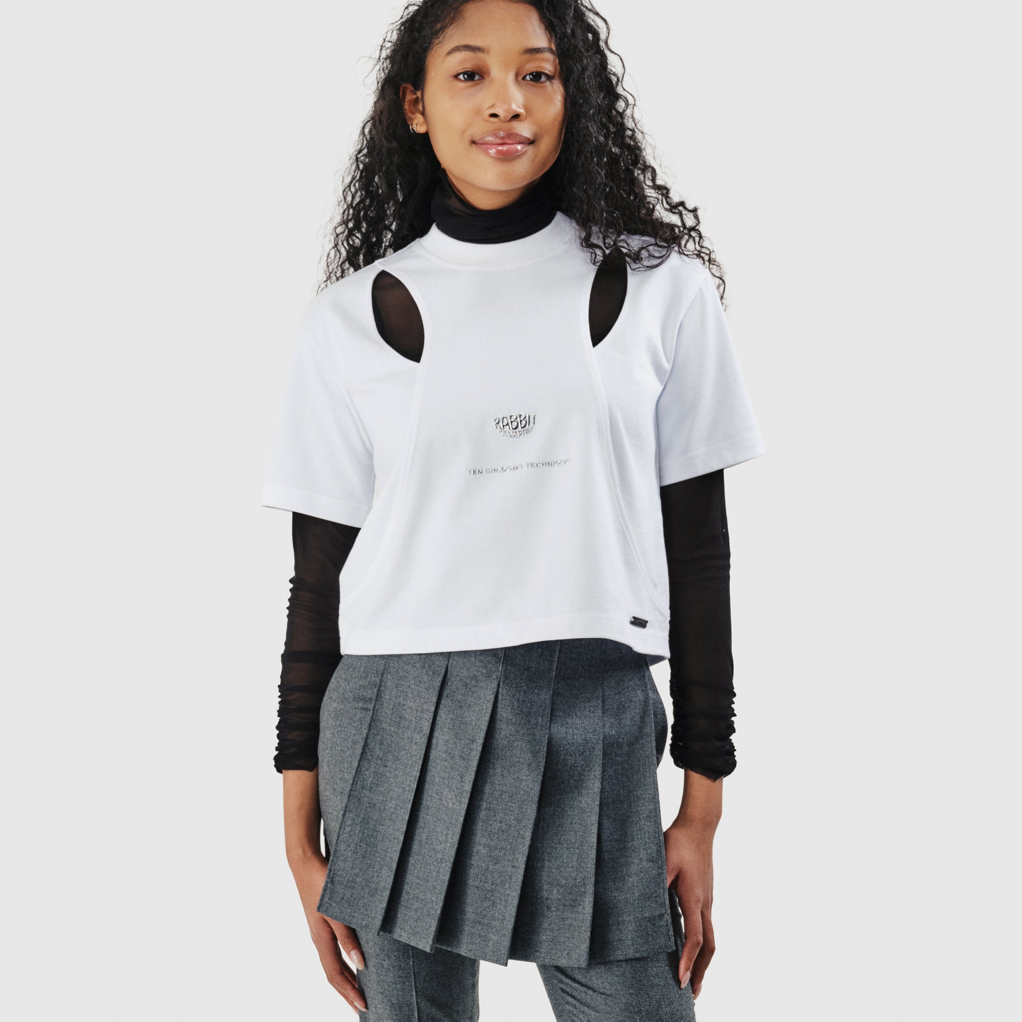 JUJUTSU KAISEN Subtitle Megumi Rabbit Stampede T-shirt-MOSSCIU