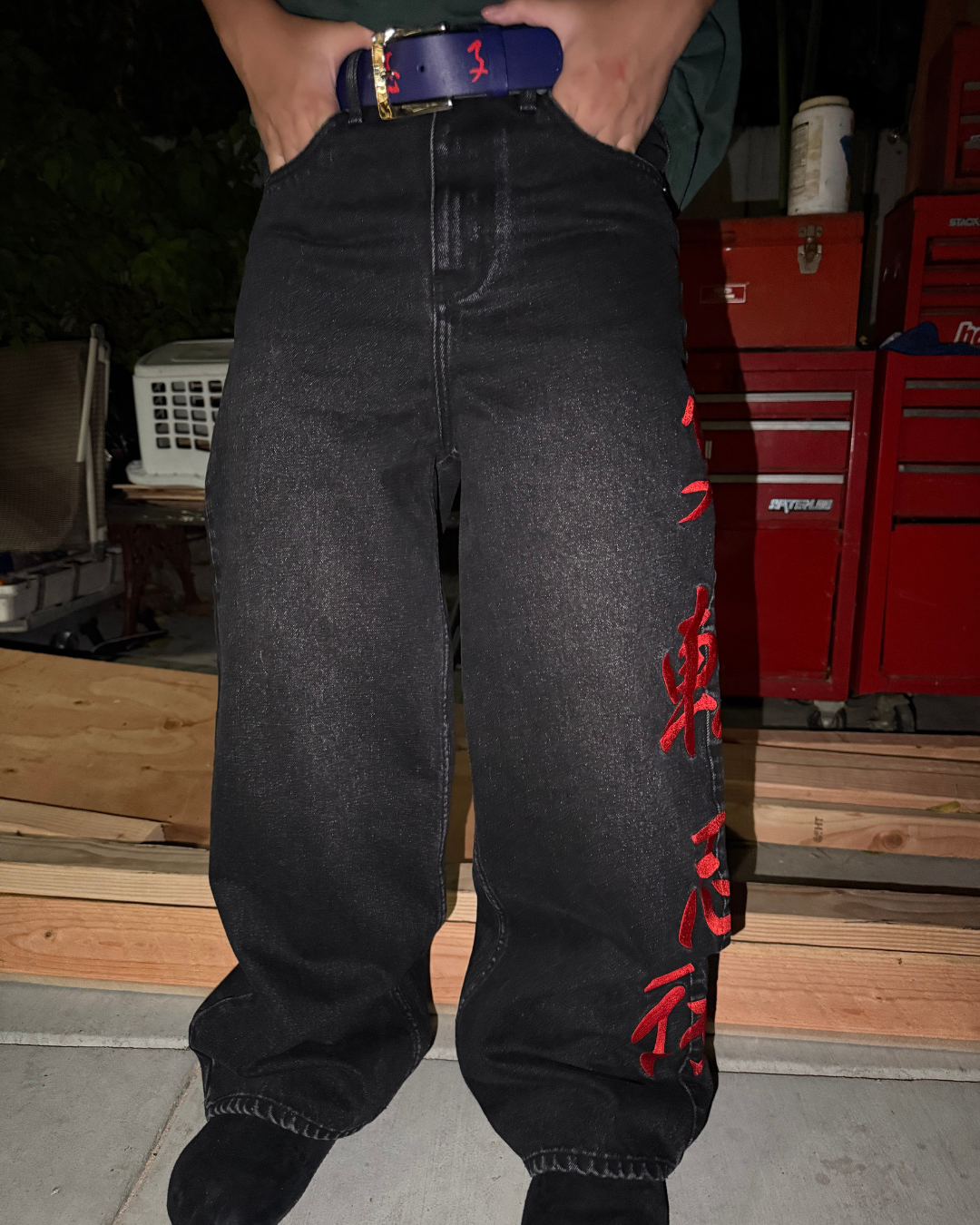 "Corrupted" Jeans-MOSSCIU