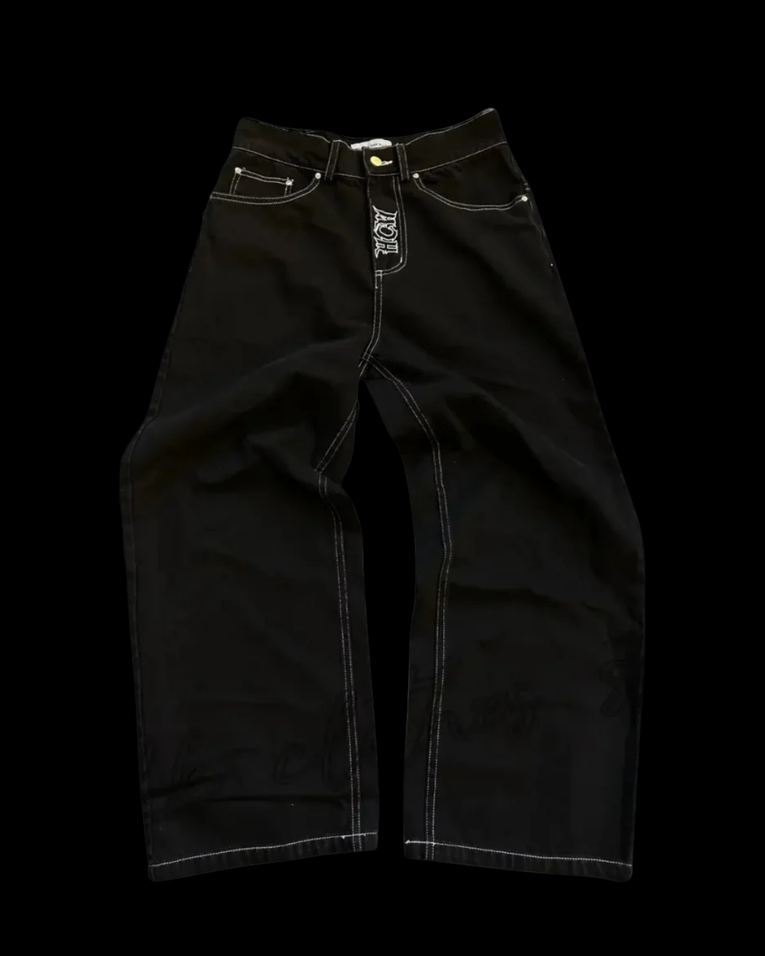 'SKELETAL' JEANS-MOSSCIU