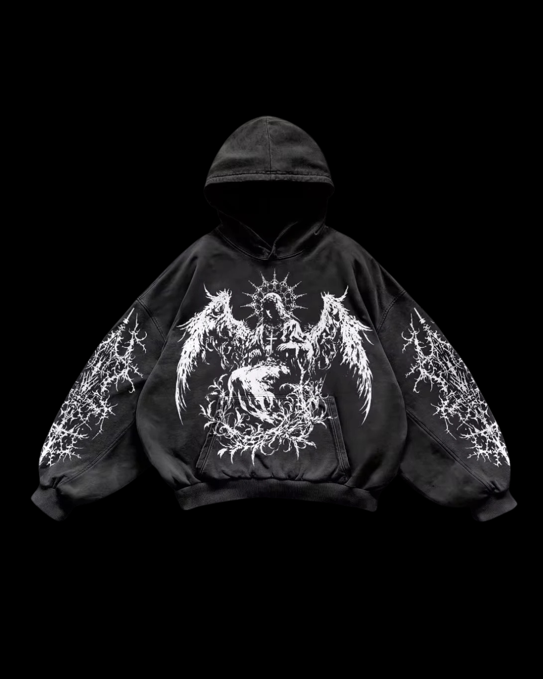 'ARCHANGEL' HOODIE-MOSSCIU