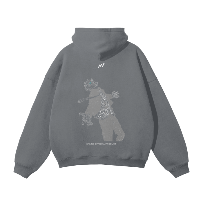 RCT Resurrection Streetwear Hoodie Black and Grey-MOSSCIU