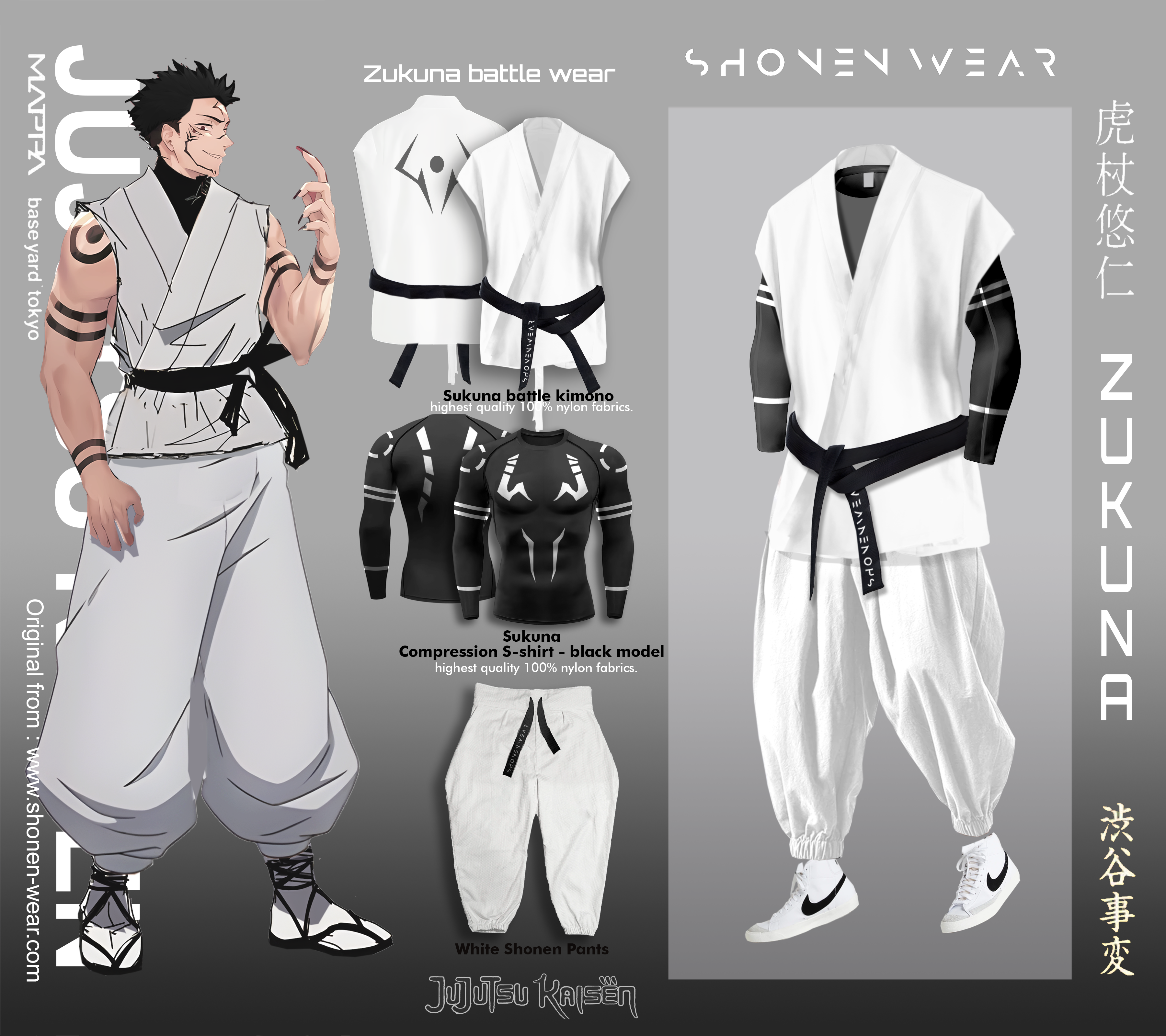 Set / Sukuna battle Drop-MOSSCIU