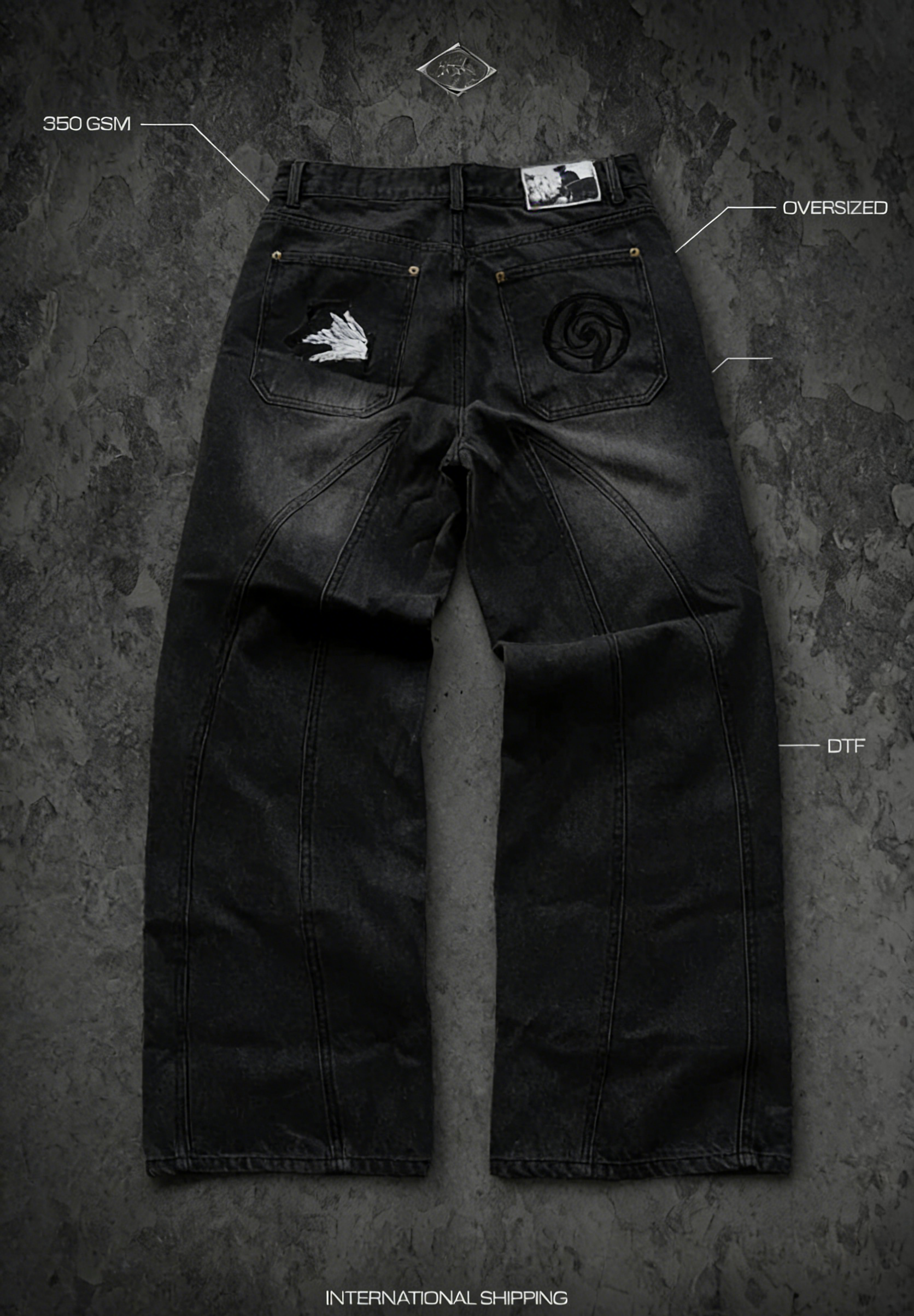 Divine Dog Jeans-MOSSCIU