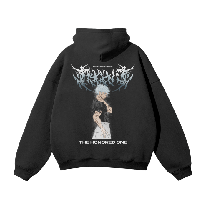 The Honored One Metal Streetwear Hoodie-MOSSCIU