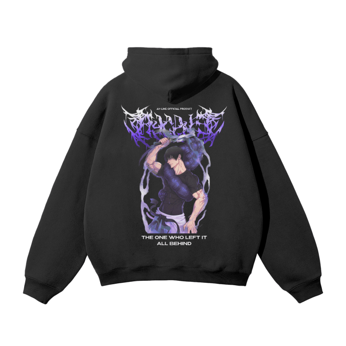 The One Who Left It All Behind Streetwear Hoodie-MOSSCIU