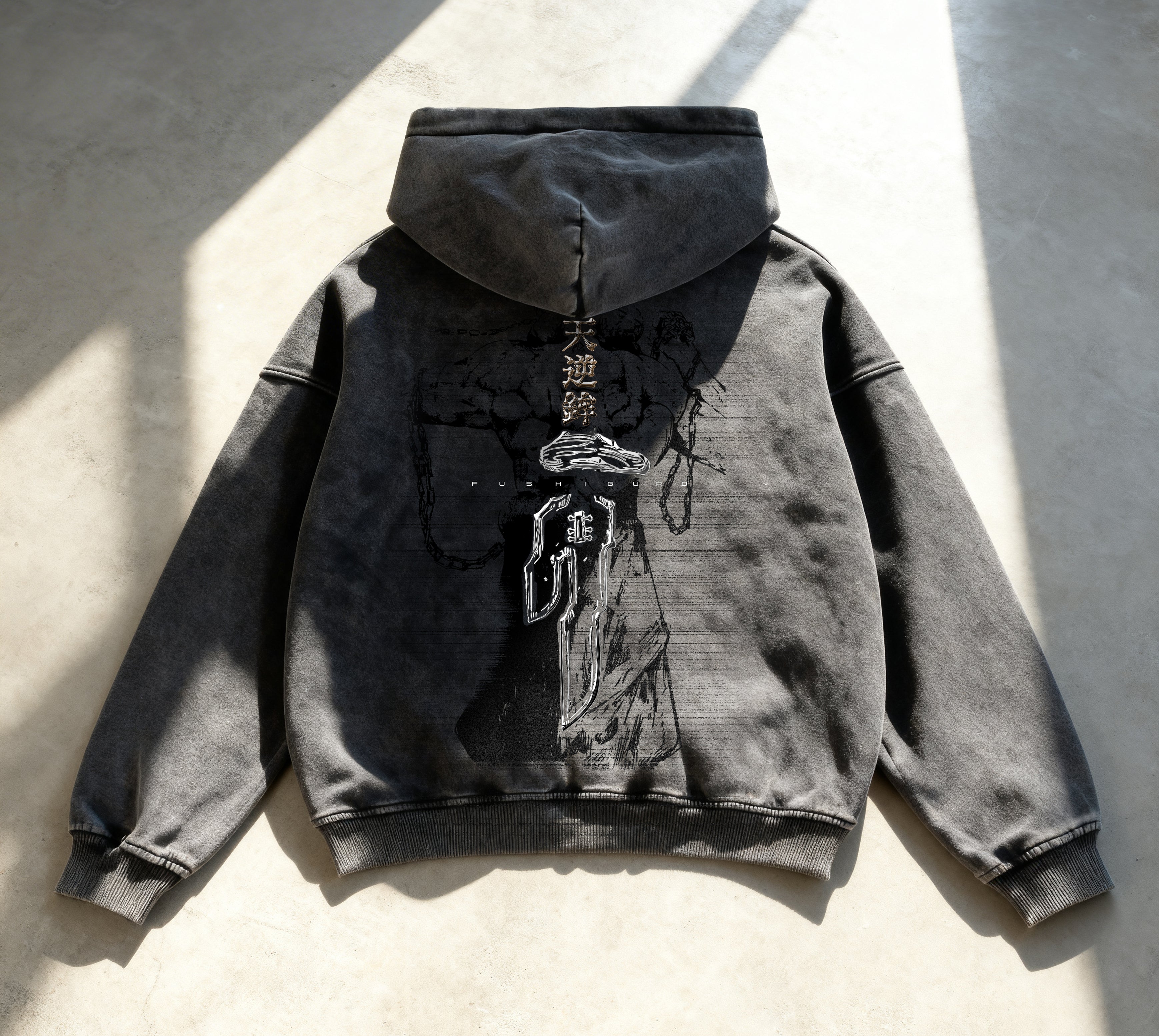 Fushiguro Boxy zip-up-MOSSCIU