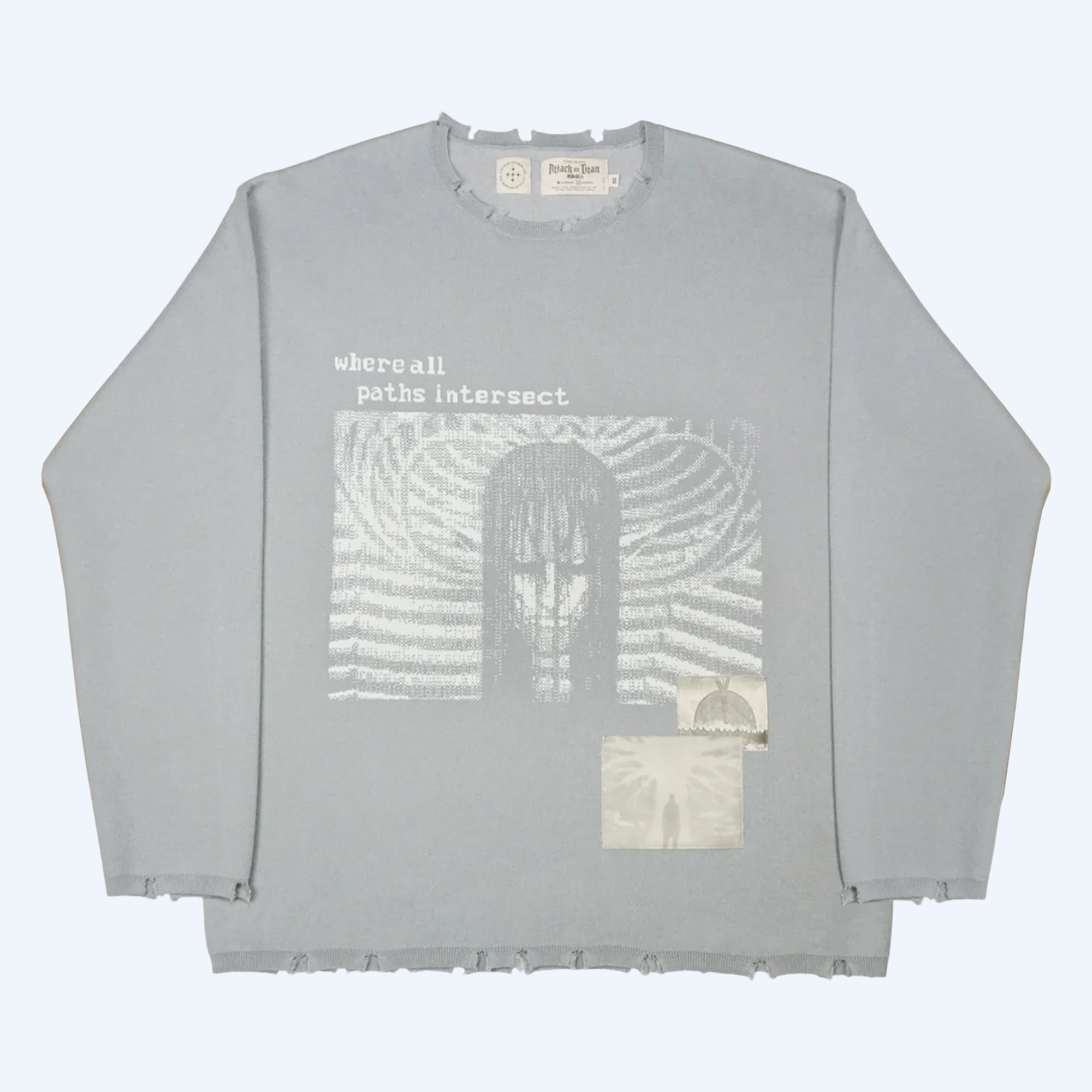 Attack on Titan Founding Titan Knit Sweater-MOSSCIU